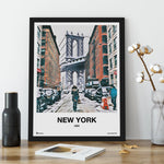 Load image into Gallery viewer, Custom Classic Travel Poster - Custom Travel Posters
