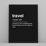 Load image into Gallery viewer, Travel Definition - Custom Travel Posters
