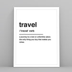 Load image into Gallery viewer, Travel Definition - Custom Travel Posters
