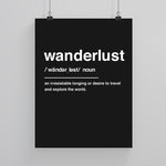 Load image into Gallery viewer, Wanderlust Definition - Custom Travel Posters
